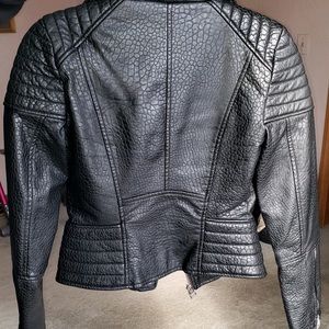 Black biker jacket